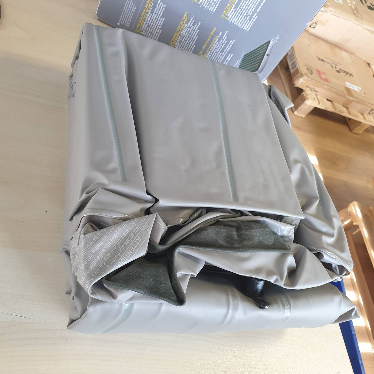 314201 - INTEX Dyshek kampingu Dura-Beam për 2 persona (152 x 203 x 25 cm) maks. 272 kg – Shtrat për mysafirë, Teknologji Fiber-Tech (64109)