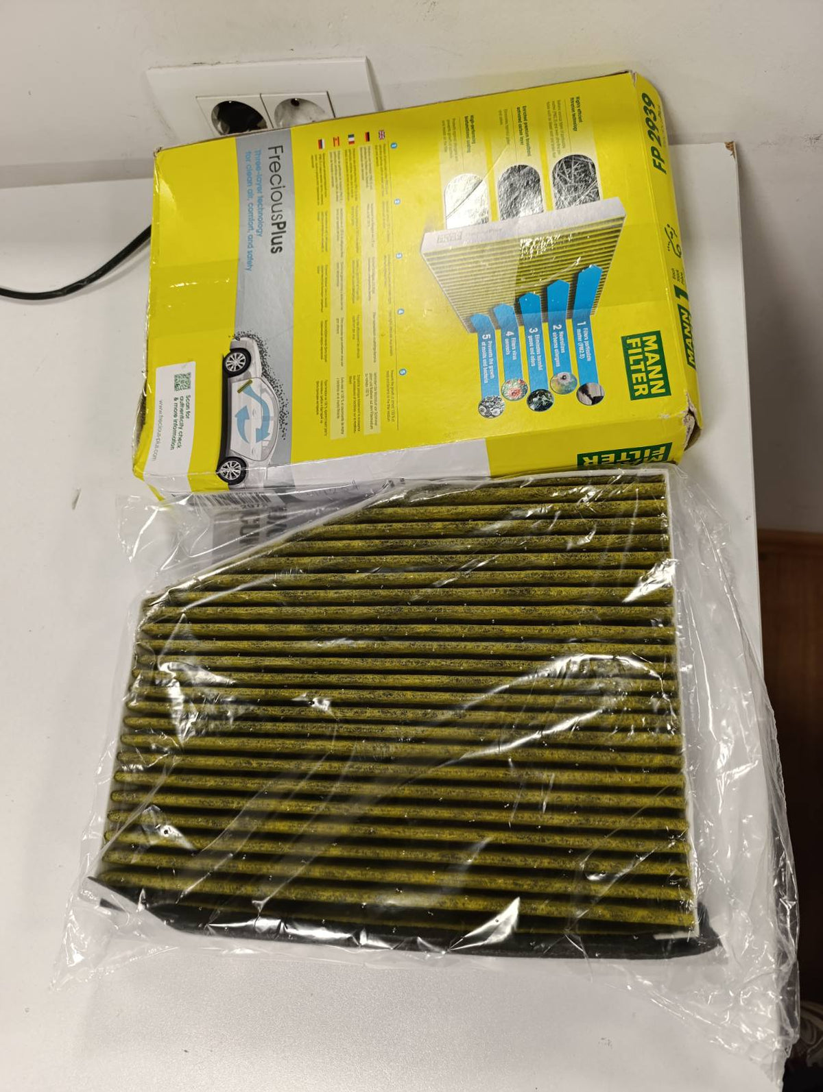 314251 - MANN-FILTER Filtër ajri kabine FP 2939, Premium Biofunksional