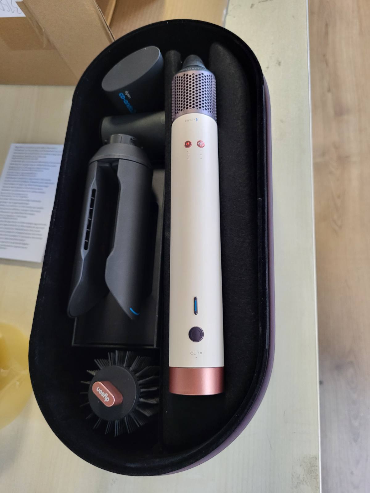315006 - DYSON Airwrap Co-Anda2x™ stilues shumëfunksional dhe i hollë - I drejtë+i valëzuar (rozë qeramike/ari rozë)