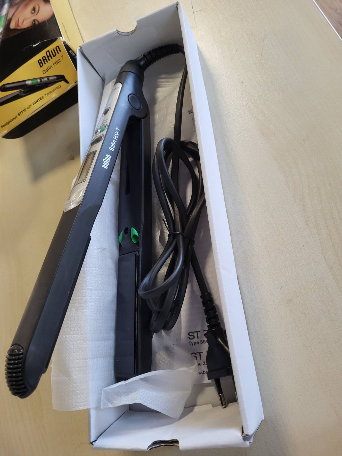 315802 - BRAUN Pjastër flokësh Satin Hair 7 ST 710 me teknologji IONTEC