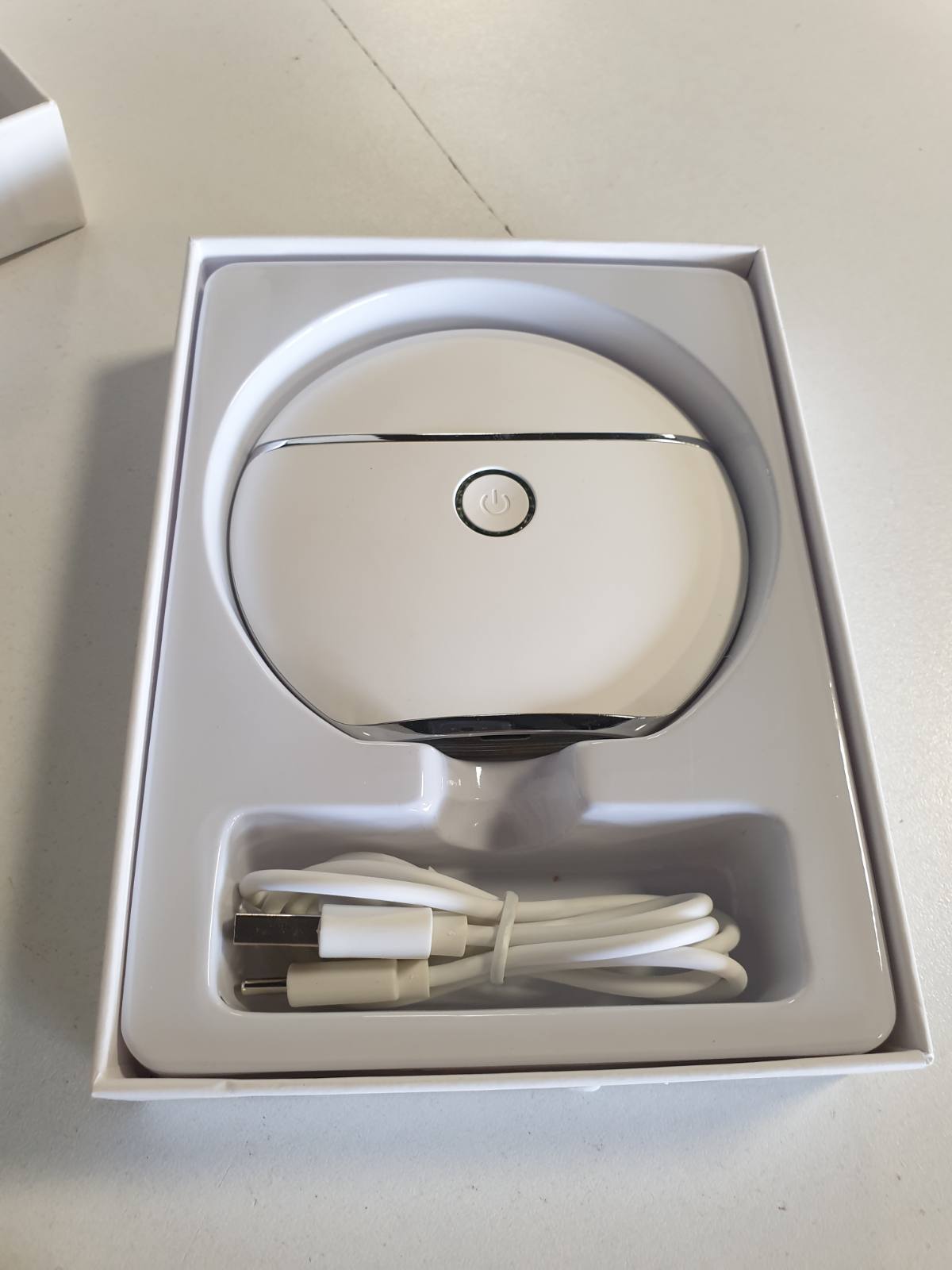 315878 - EMS Gua Sha, Masazhues Fytyre Profey, Gua Sha me 4 Mënyra, Ngrohje dhe Dridhje, Dritë të Kuqe LED, Vjollcë Blu