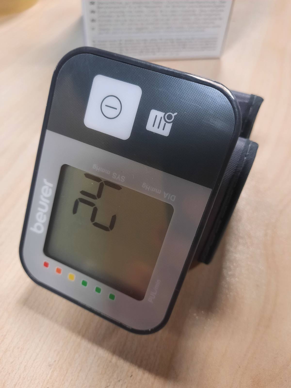 317178 - BEURER Monitor tensioni i gjakut BC 27 për kyçin e dorës, zbulim të aritmisë, për perimetër kyçi 14-19.5 cm, pajisje mjekësore