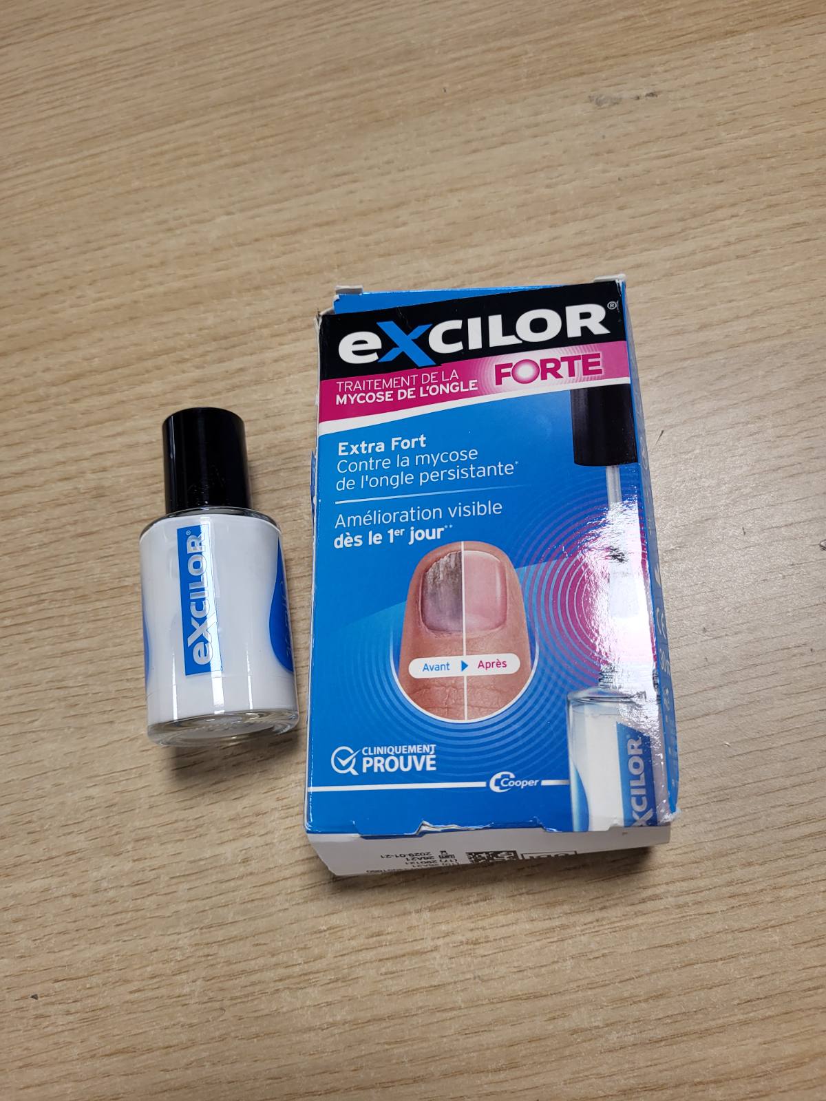 317360 - EXCILOR - Forte - Trajtim për kërpudhat e thonjve - Aplikim i lehtë me furçë - Nuk kërkohet limë - I provuar klinikisht - 30 ml