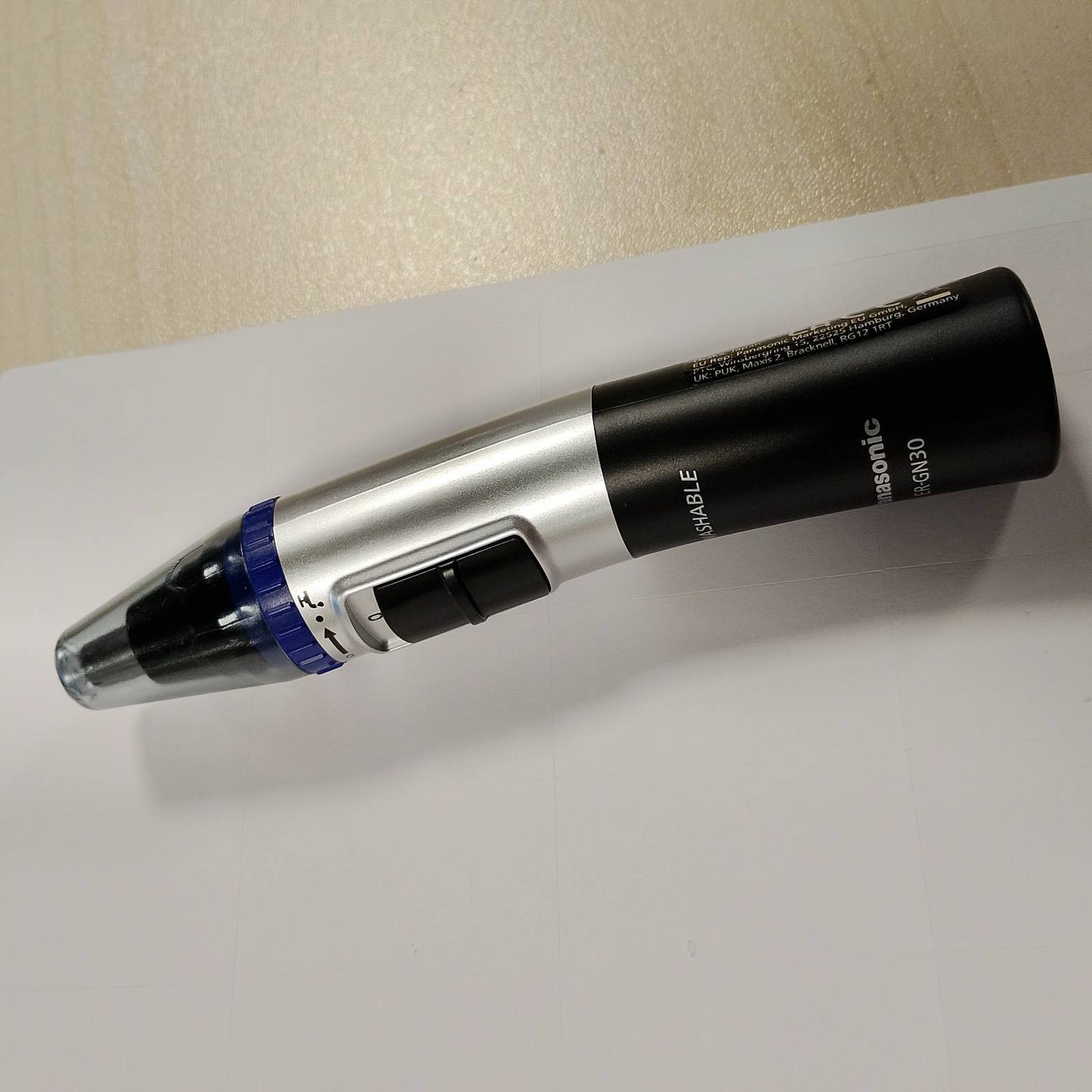 317638 - PANASONIC Prerëse flokësh ER-GN30-K503 për meshkuj, me teh të dyfishtë hipoalergjik, pa tel, e zezë