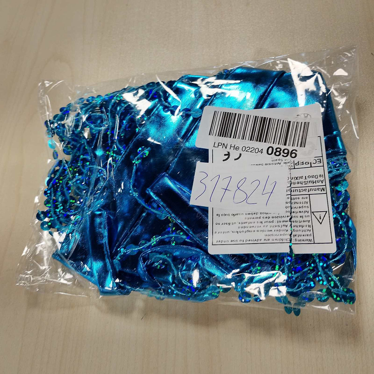317824 - QEXUJOW Bluza Bikini për Gra, Kostum Vallëzimi Barku, Madhësi e Lirë, Blu