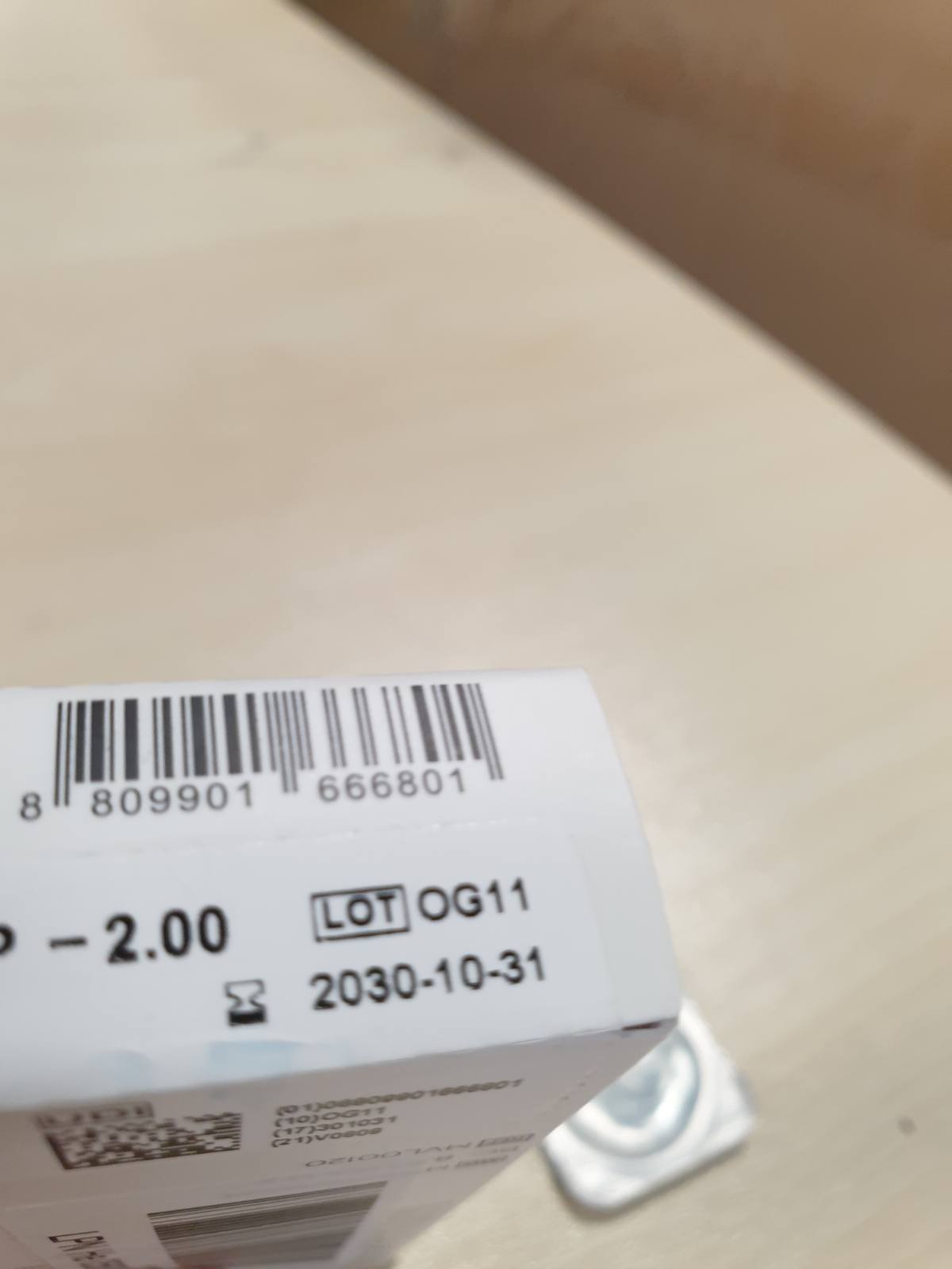 318405 - MAGNIVISION - Lente Kontakti Premium Soft Daily - -2.00 Dioptri - 6 Lente - BC 8.6 - DIA 14.2 - Hidrogel Silikoni - Filtër UV