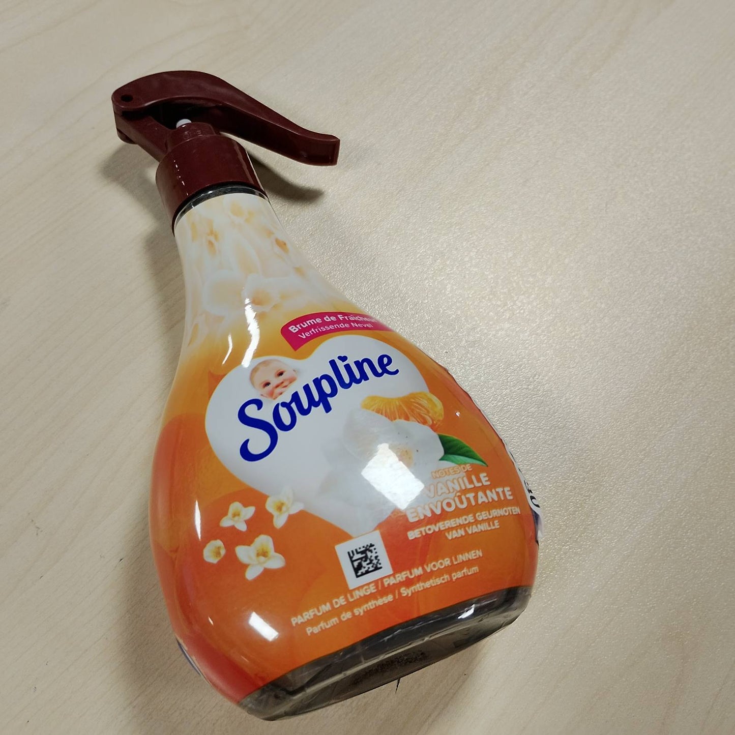 318796 - SOUPLINE - Sprej me aromë vaniljeje për larje rrobash, 300 ml