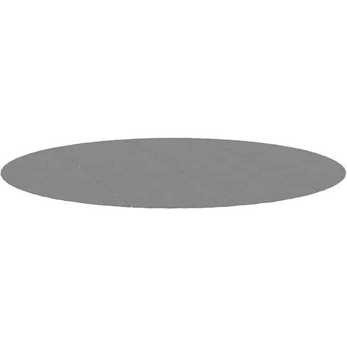 334333 - VIDAXL Mbulesë për Pishina Ø 428 cm (1 mm) e rrumbullakët, material jo i endur, e zezë