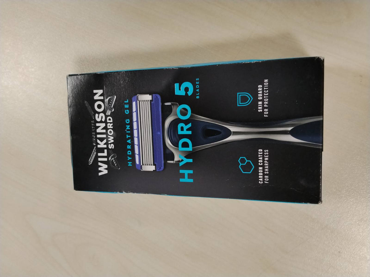 321789 - WILKINSON SWORD - Brisk Hydro 5 për burra, dorezë brisku + 1 teh brisku, pishina xheli hidratues