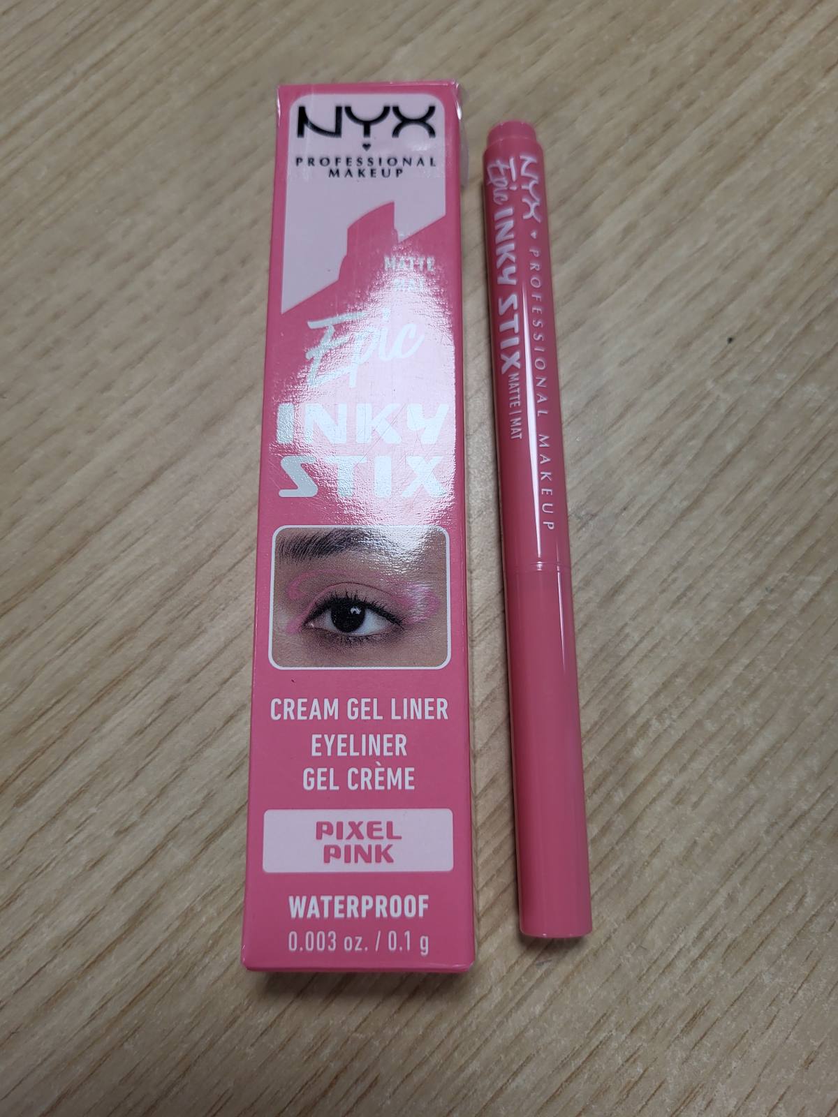 321849 - NYX PROFESSIONAL MAKEUP Epic Inky Stick Cream Gel Eyeliner - Pixel Pink - i papërshkueshëm nga uji