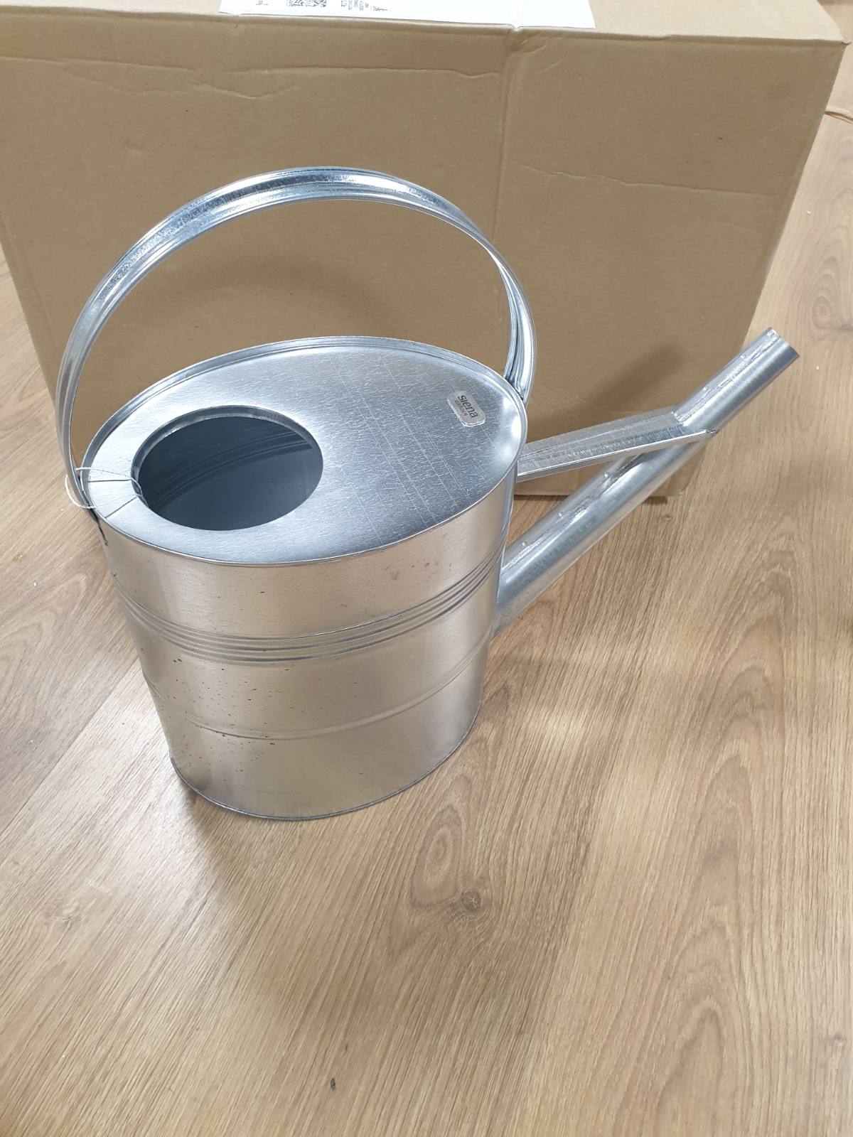 322443 - SIENA Kopsht ujitës 10L, i galvanizuar, 395240, argjend