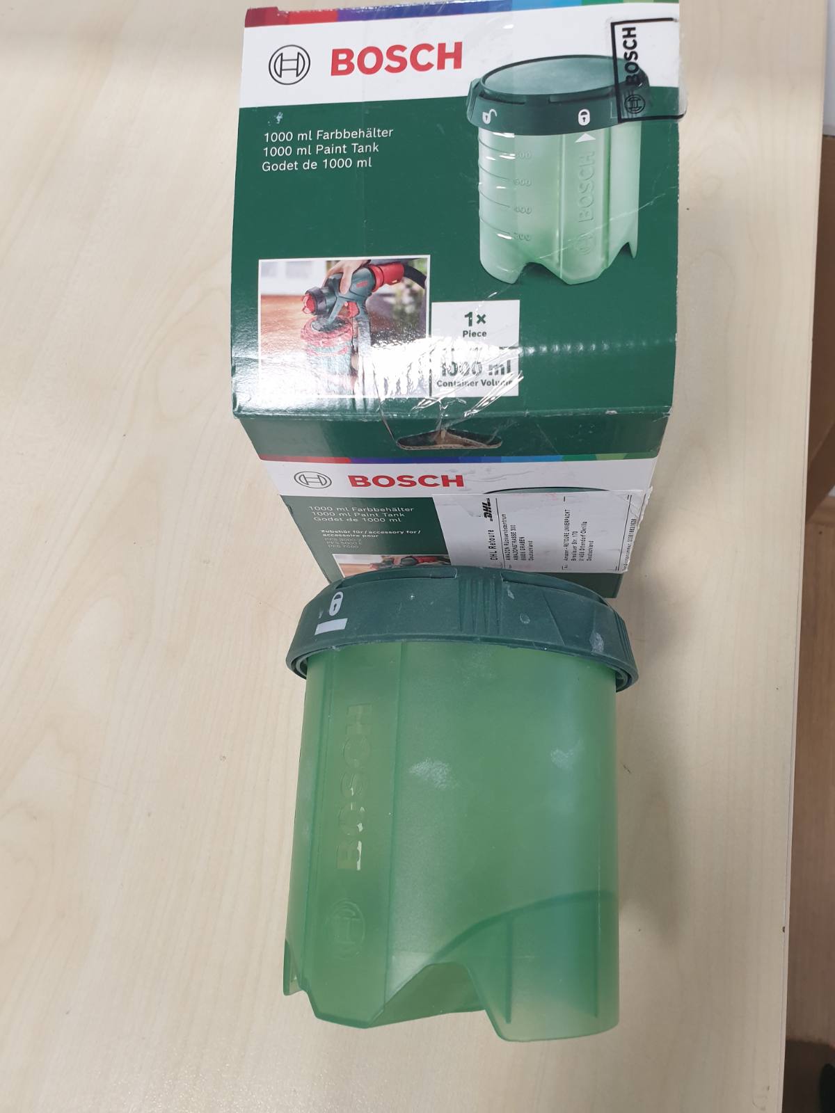 322726 - BOSCH Enë bojë për PSF 3000-2, PFS 5000 E, Kapacitet: 1000 ml