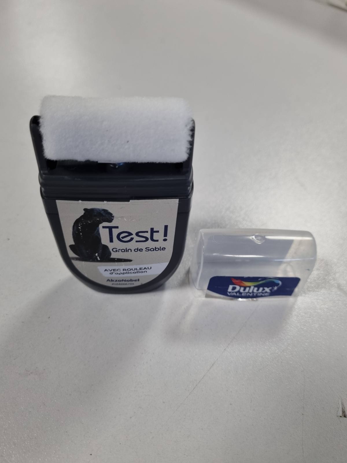 335708 - DULUX VALENTINE Bojë Cream Tester 30 ml - Mure dhe Punime Druri - Mat - Ngjyrë me Kokrra Rëne
