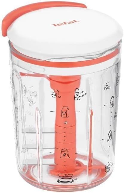 218741 - TEFAL Mikser Inteligjent për Krepa - Kapacitet: 900 ml - Brumë pa Kokrriza - 3 Receta të Integruara - Model K1844404