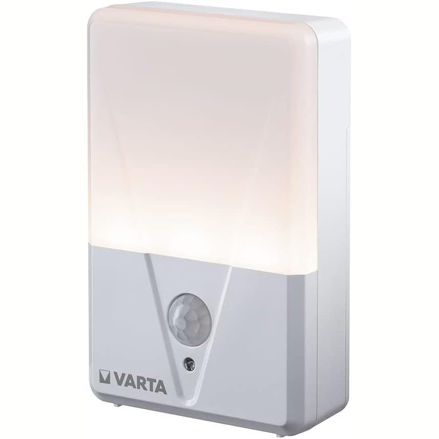 225195 - VARTA Dritë nate me sensor lëvizjeje LED, 3 bateri AAA, instalim i lehtë, fikje automatike