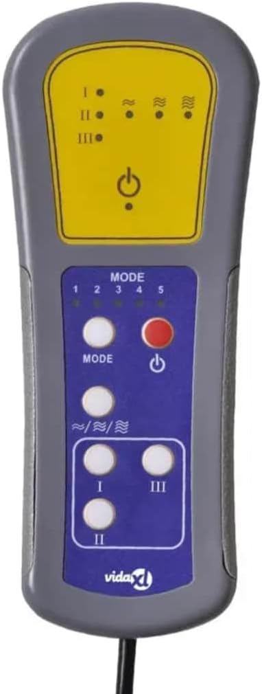 181711 - vidaXL - Karrige Relaksuese me Masazh e Veshur me Pëlhurë Ngjyrë Kafe, me Funksion Vibrimi dhe Mbështetëse të Rregullueshme për Shpinë & Këmbë – Montim i Lehtë