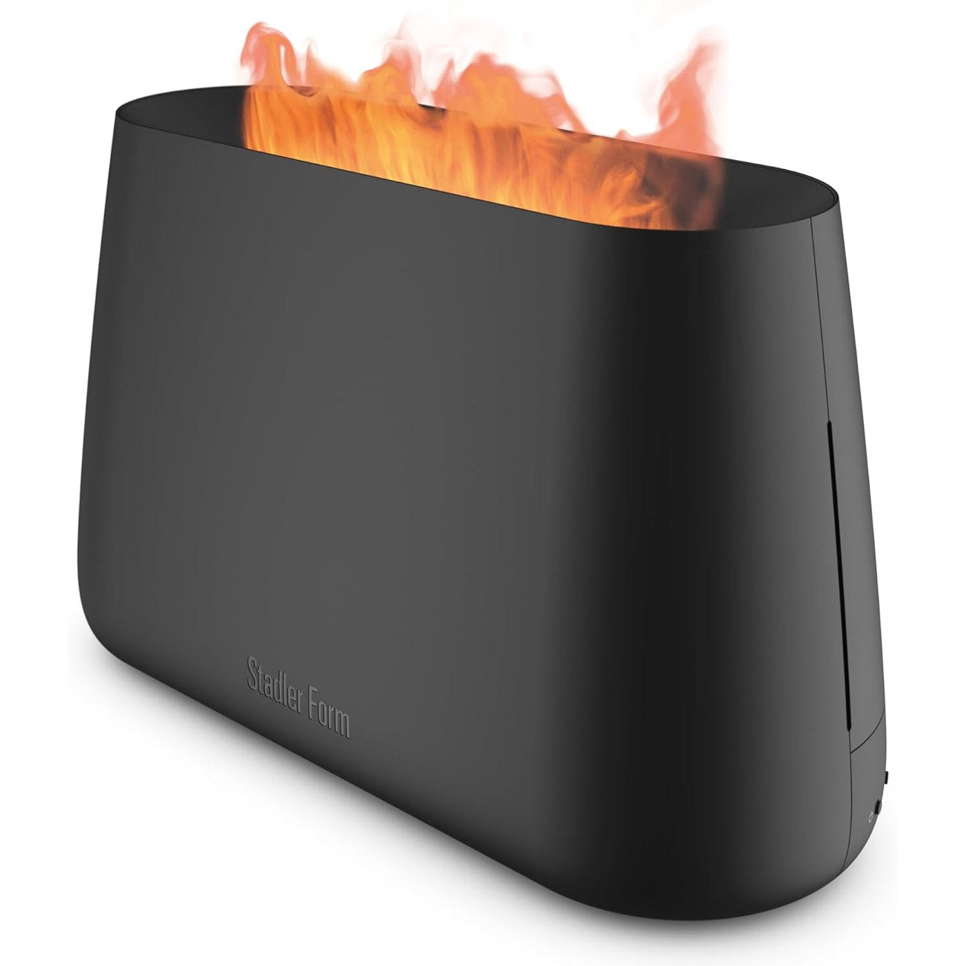 163281 - STADLER FORM Lagështues Ajri Dhe Difuzues Aromash 'Ben', Nebulizues Tejzanor, Përfshirë Efektin e Zjarrit të Hapur, Për Dhoma Deri në 270m², Ngjyra e Zi