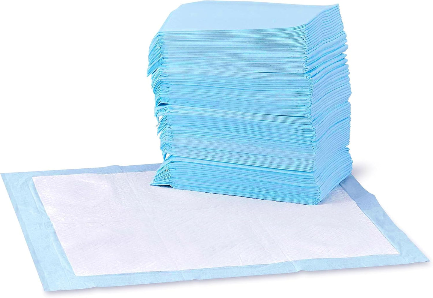 255872 - AMAZON BASICS Mbështjellës për jashtëqitje për qen, 150 copë, të papërshkueshëm nga rrjedhjet, 5 shtresa, 56 x 56 cm, blu