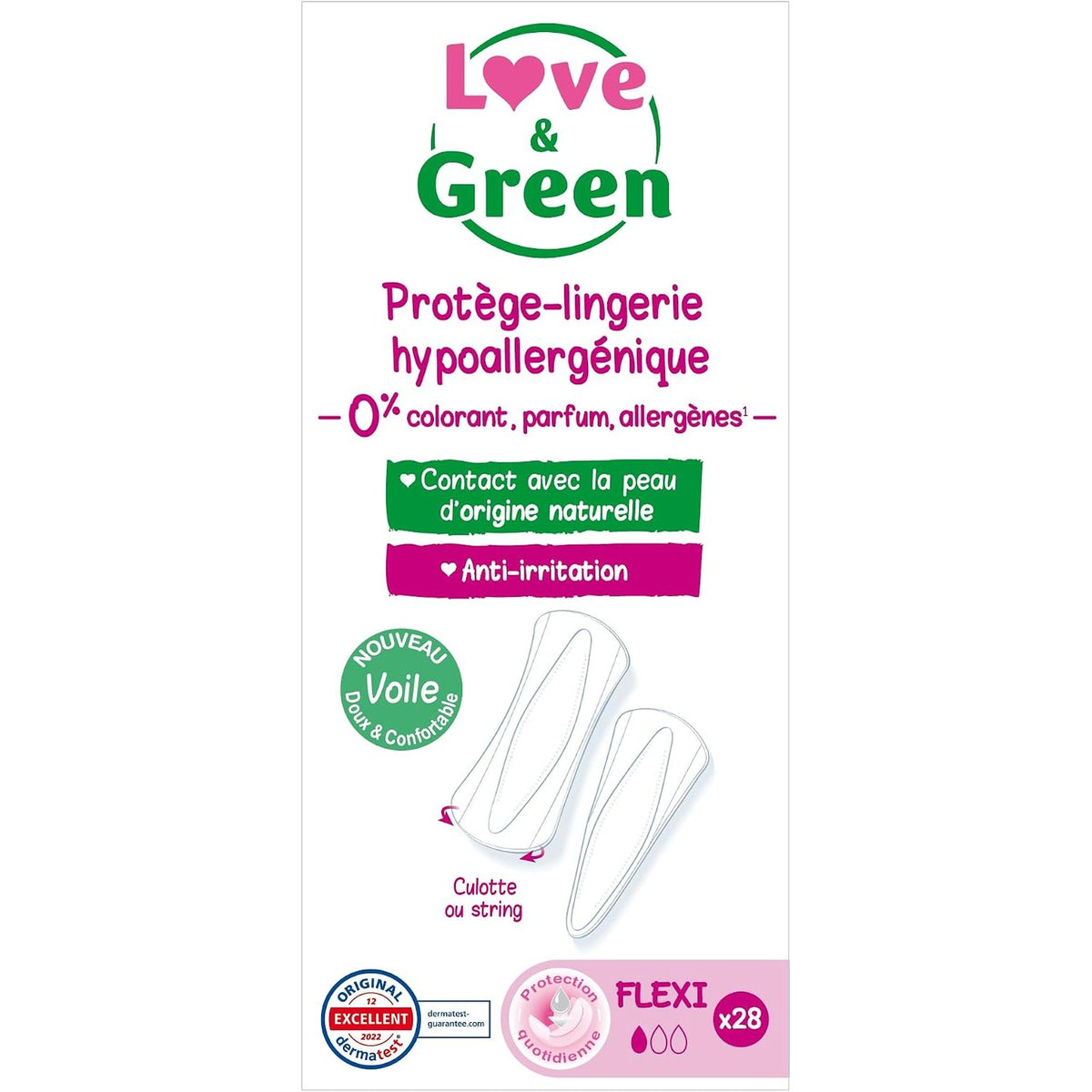 302665 - Love & Green Mbështjellëse të brendshme fleksibël x 28