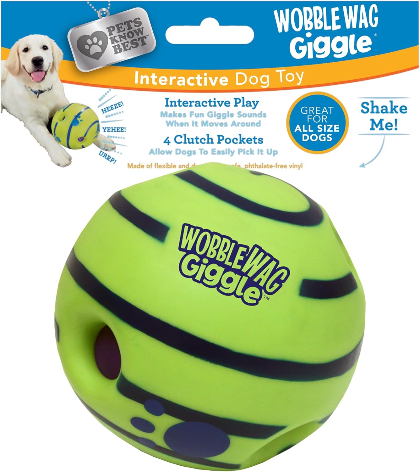 219041 - INNOVATIONS Topi Allstar Wobble Wag Giggle, Lodër Qeni, Siç Shihet në TV