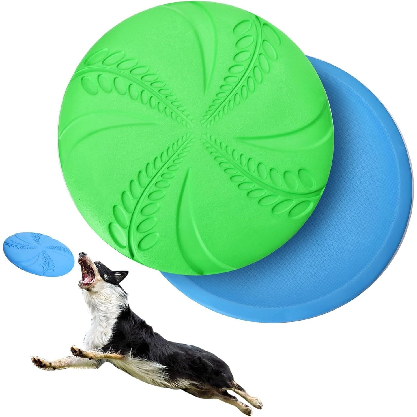229788 - NOBLEZA Frisbee për Qen, Disk me 2 copë, Diametër 20 cm për Qen të Mëdhenj dhe të Mesëm