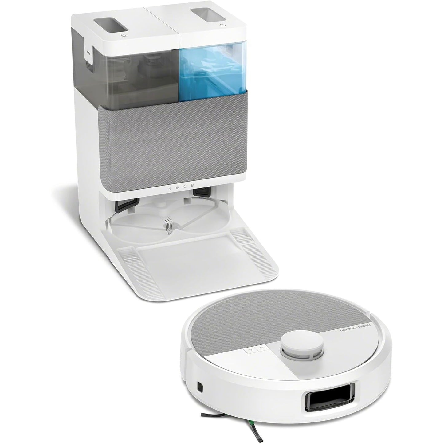 217002 - iRobot Roomba Plus 505 Combo Fshesë me korrent robotike + AutoWash Dock, 7000Pa, Clearview Pro LiDAR, Sfungjerë fshese DualClean, SmartScrub, E bardhë