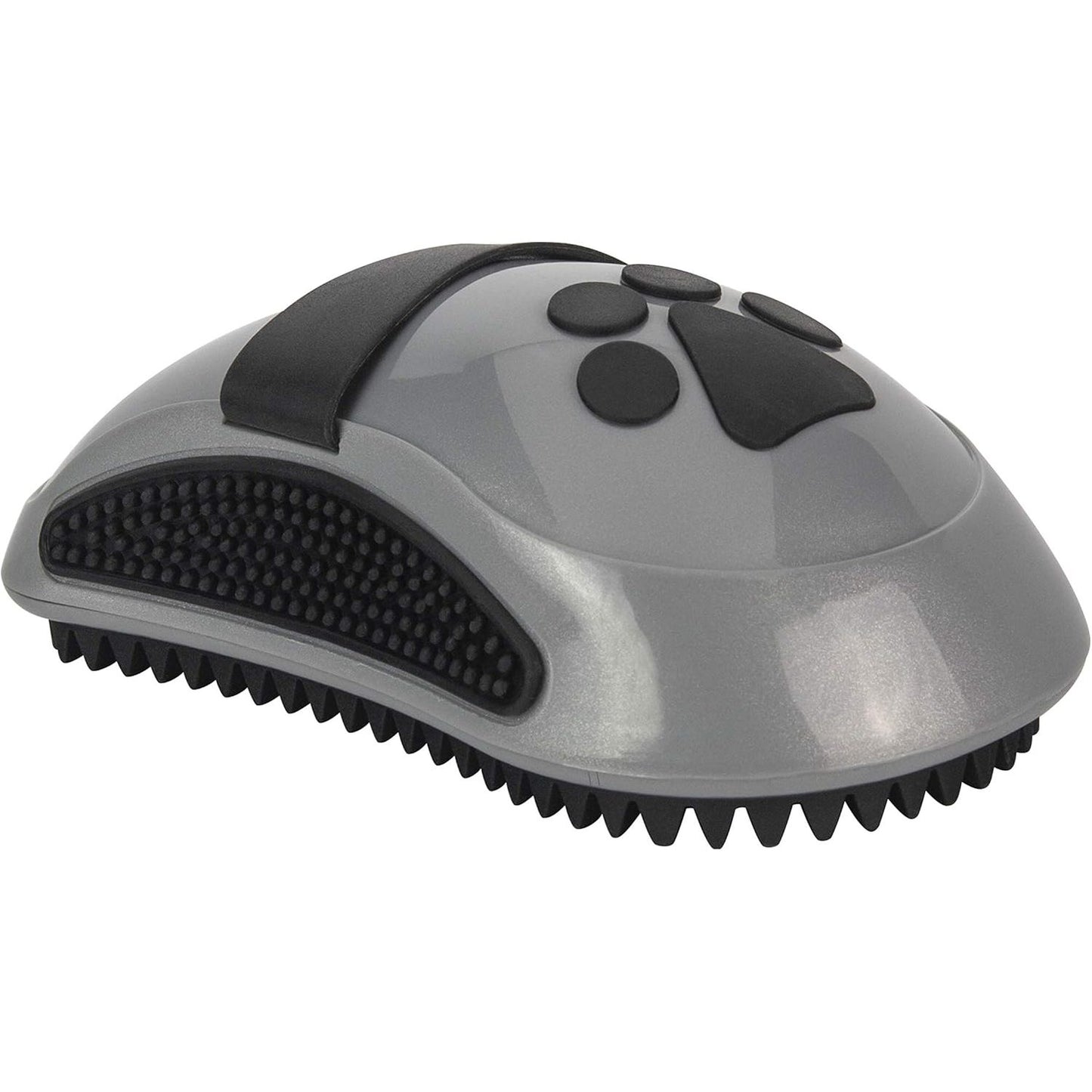 257676 - FURminator Furçë kujdesi për qen dhe mace, ngjyra: gri