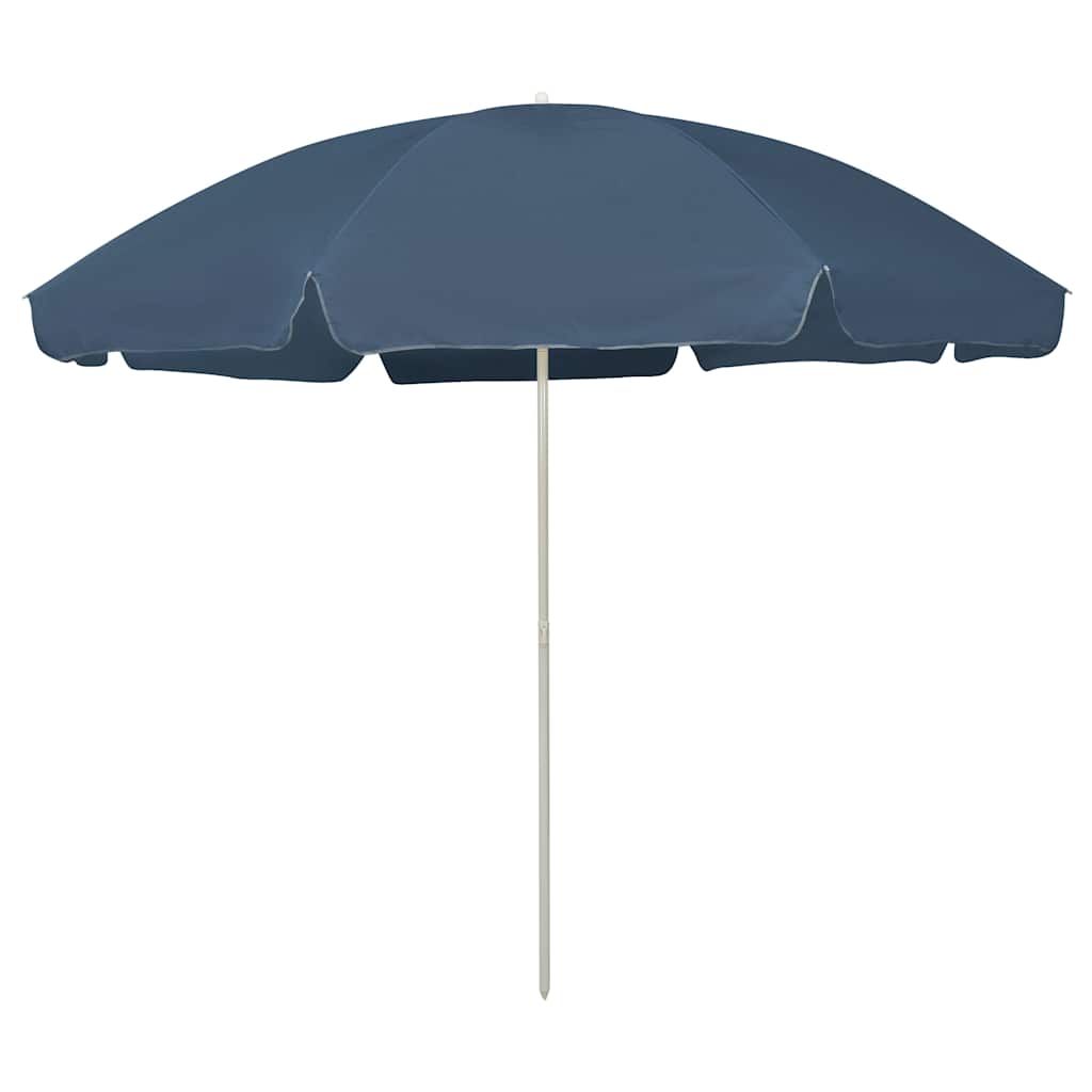 291086 - VIDAXL Çadër plazhi Blu 300 cm