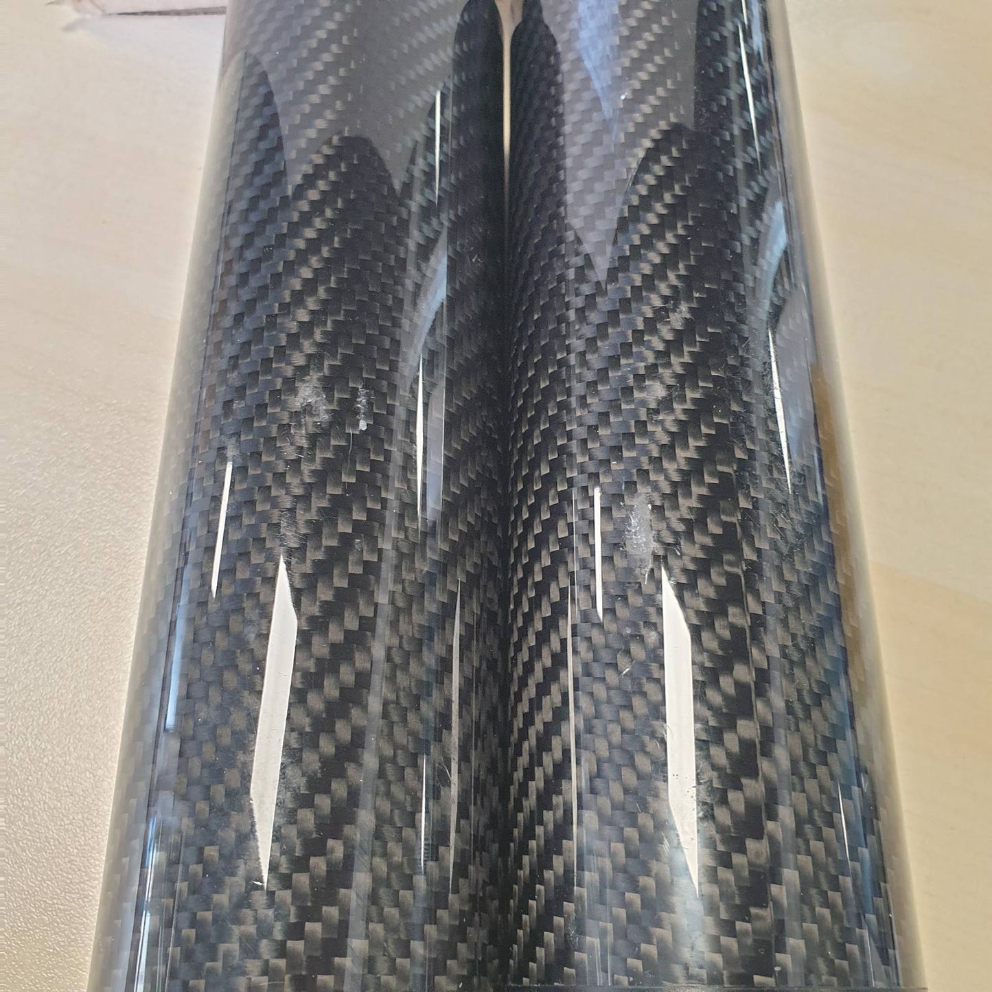 276258 - LETONEPOWER Krah lundrues nënujor 10" me fibër karboni, krah ujor me kushineta sferike të dyfishta 1", sistem ndriçimi për zhytje, tabaka, dritë videoje/stroboskopi (pako me 2 pjesë)