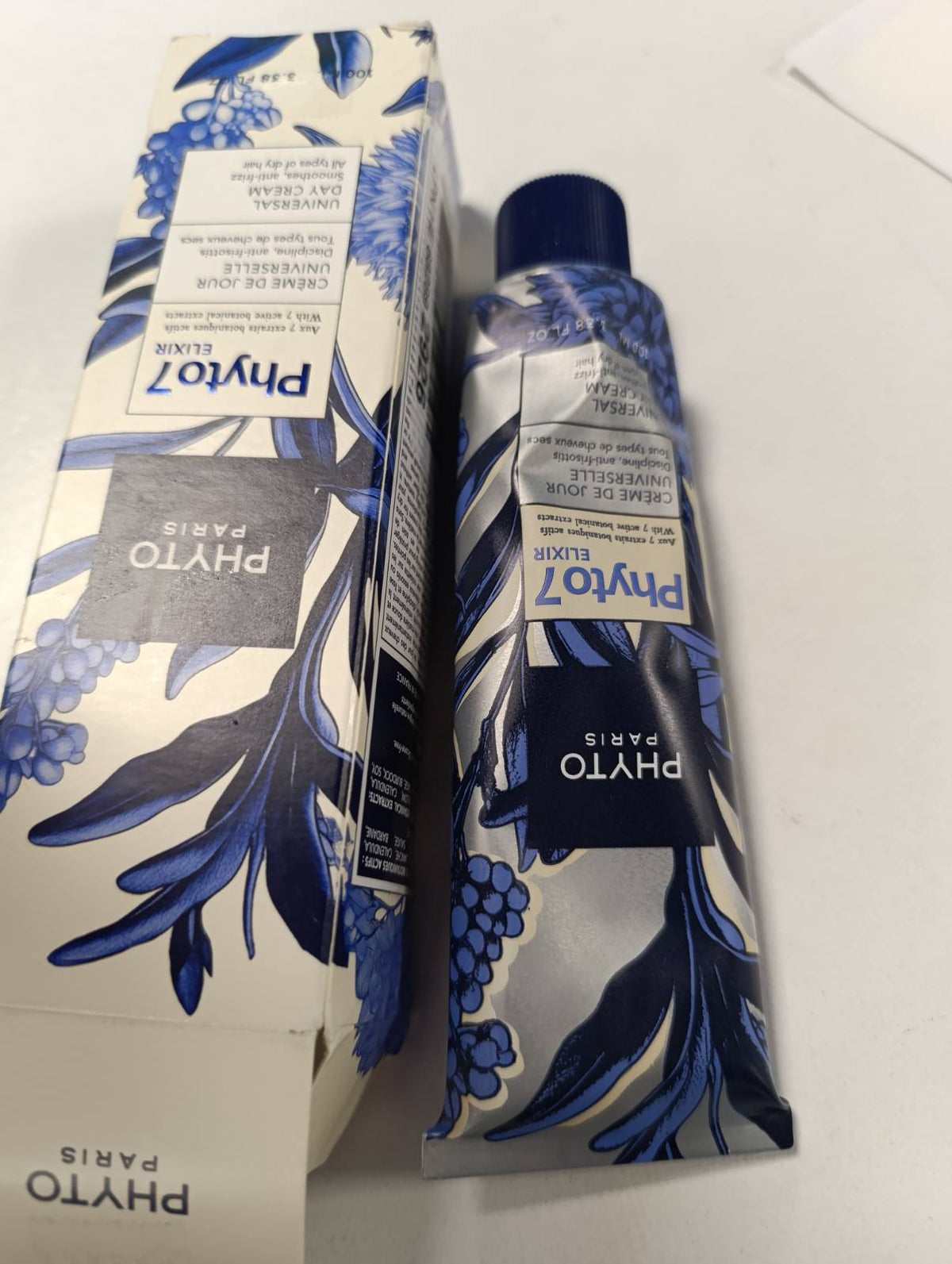300783 - PHYTO PARIS Krem Ditor Universal Phyto 7 Elixir 100 ml - Trajtim Ushqyes për Flokë të Thatë, Mbrojtje 48H, 7 Ekstrakte Botanike