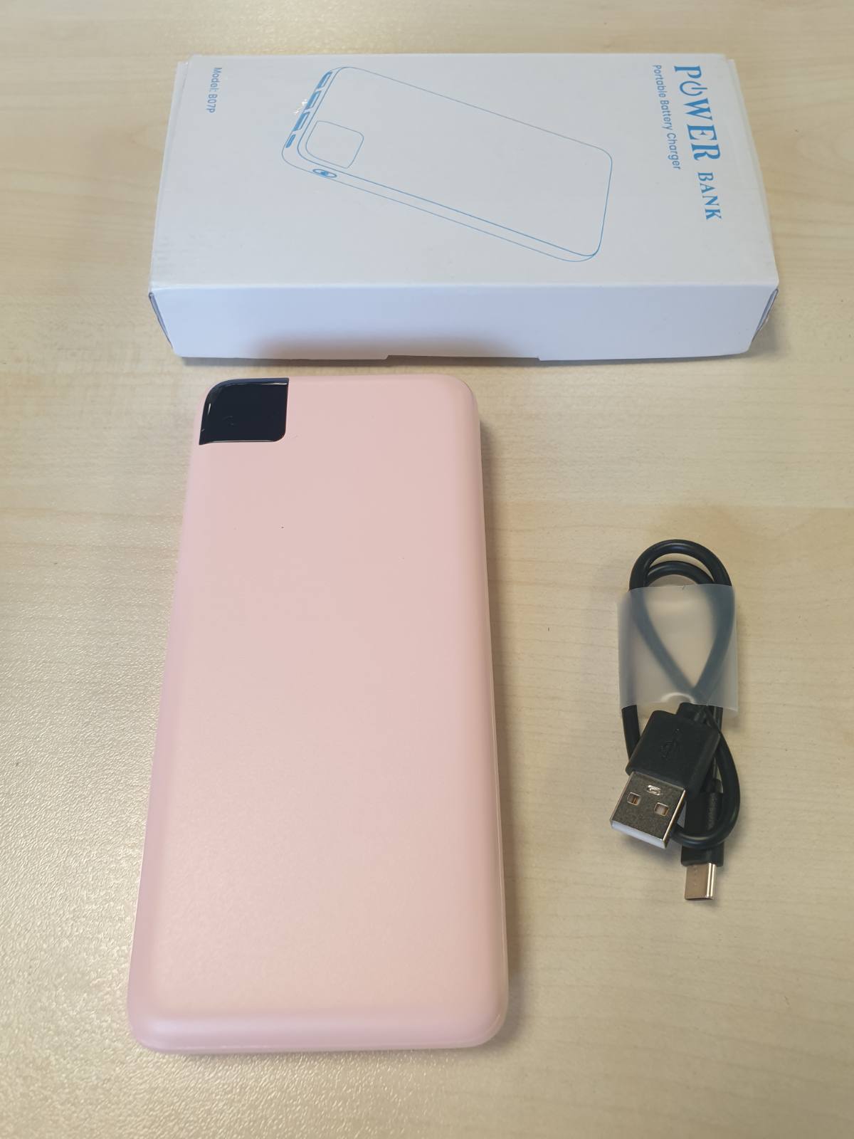 296027 - ADDTOP Bankë Power Bank 20000mAh, Karikim i Shpejtë 22.5W, Bateri të Jashtme për Telefona Celularë me USB-C PD QC, 4 Dalje për Telefona dhe Tableta