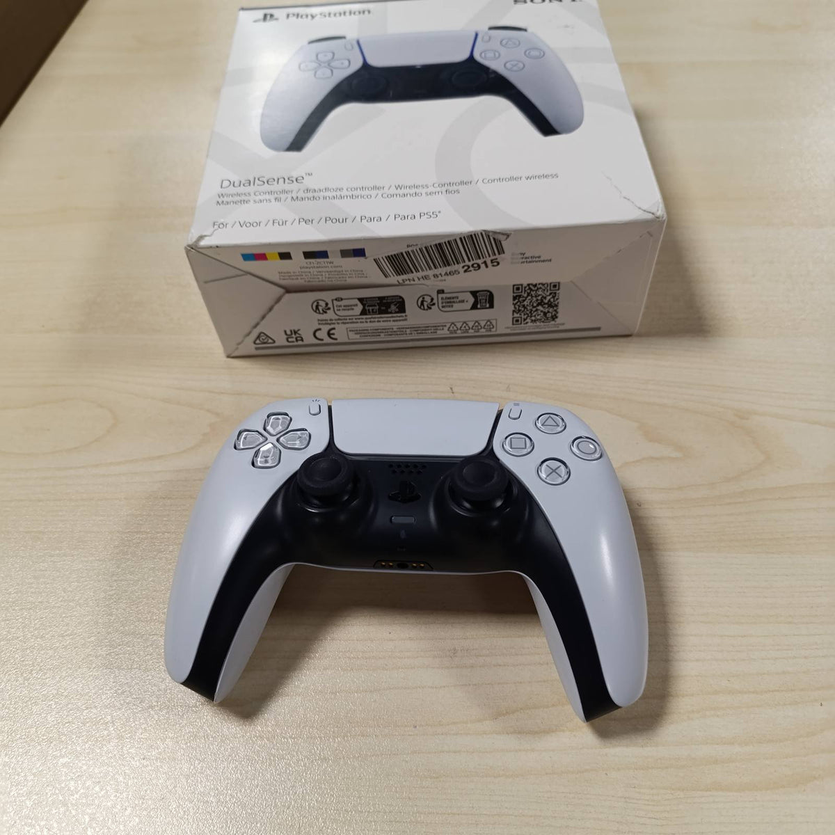 292413 - PLAYSTATION 5 - Kontrolluesi pa tel DualSense, Bluetooth, 300g, Material: Plastikë