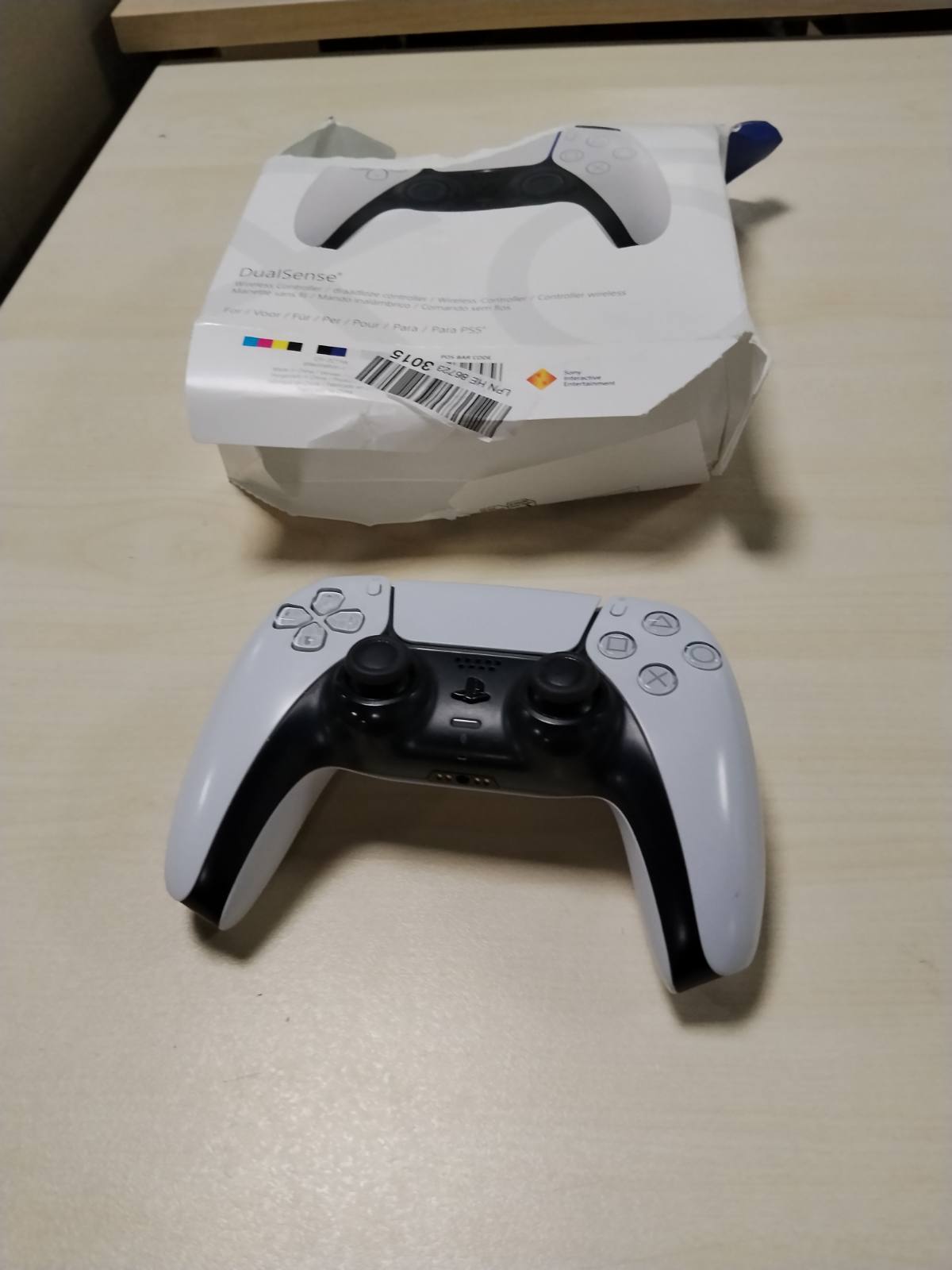 295569 - Sony PlayStation®5 - Kontrollues pa tel DualSense™, i bardhë