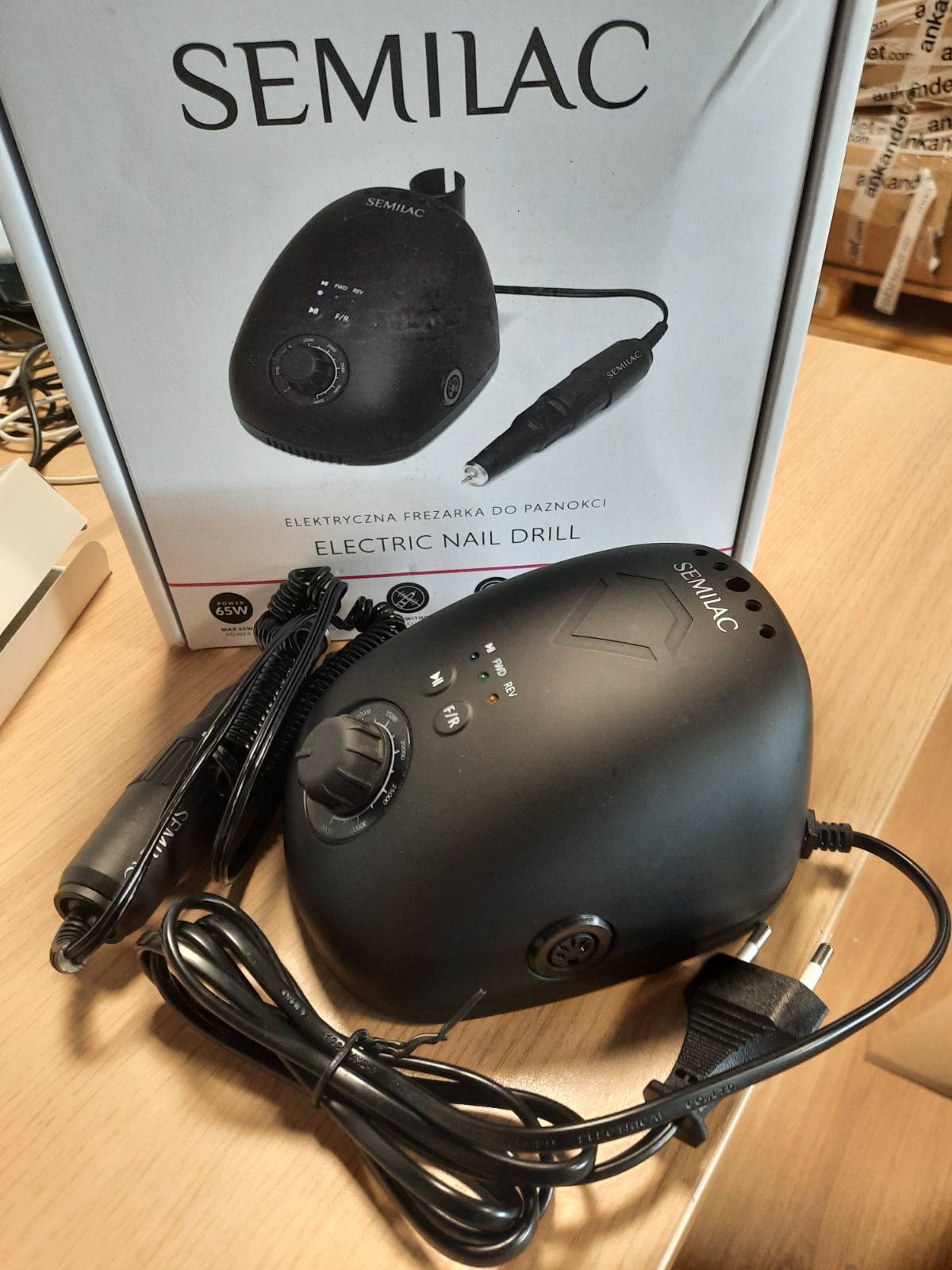 271030 - SEMILAC Stërvitëse thonjsh 65W, Pajisje për manikyr dhe pedikyr, 35,000 rpm, e qetë, ergonomike, me ndryshueshmëri të vazhdueshme
