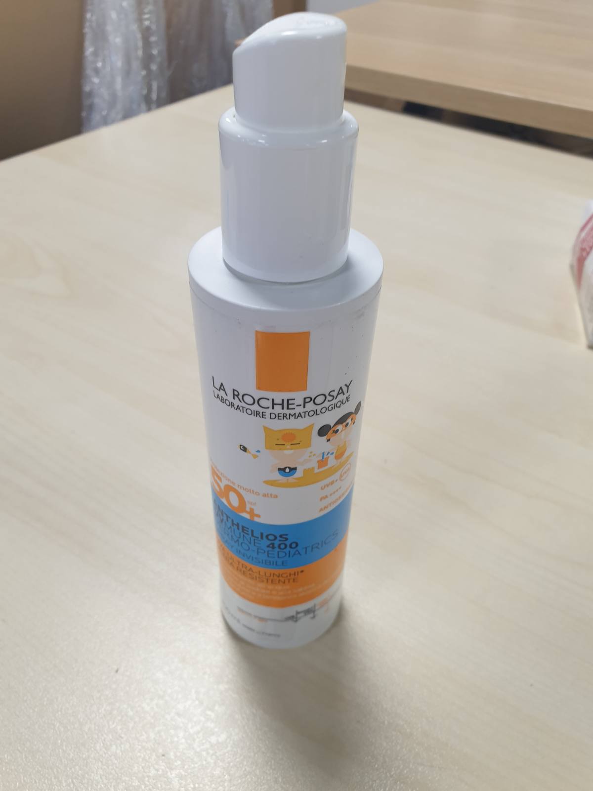 271544 - LA ROCHE-POSAY Anthelios UV Mune 400 Dermo-Pediatrics - Mbrojtje shumë e lartë për fëmijë, SPF 50+, Sprej i padukshëm për fytyrën, 200 ml