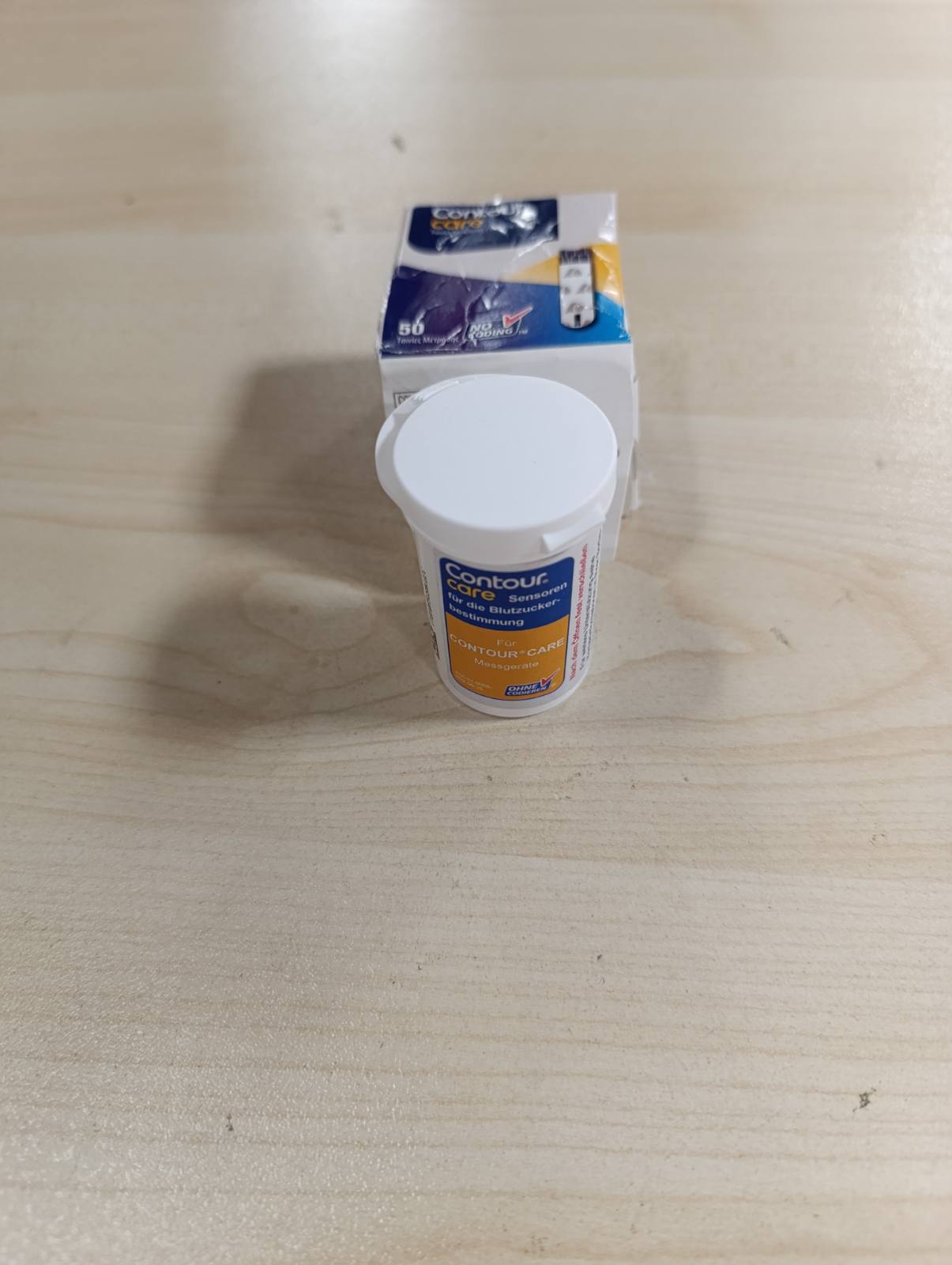 271206 - Contour Care Shirita Testimi me 50 copë për Përcaktimin e Glukozës në Gjak