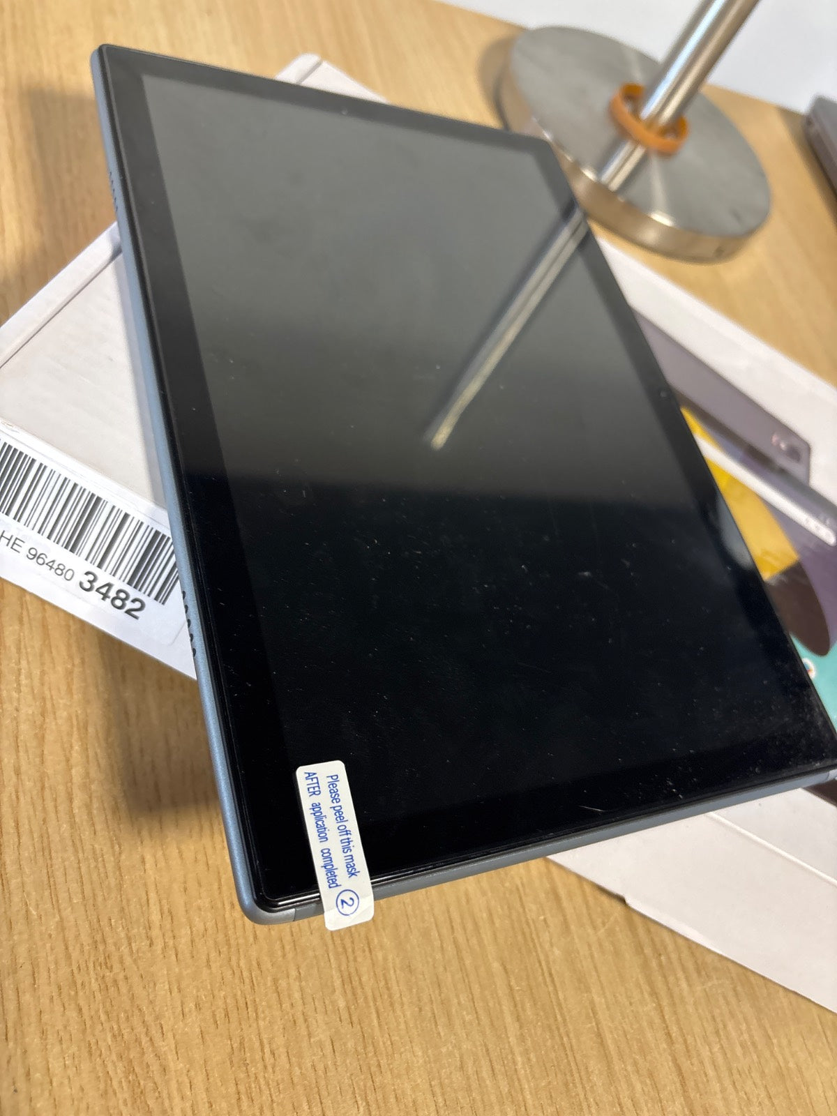 294620 - BYYBUO Tablet 10.1" Android 14, 6GB RAM + 64GB ROM, procesor Quad-Core, bateri 5000mAh, ekran IPS HD 1280×800 me prekje, kamera 5MP + 8MP, Bluetooth dhe Wi-Fi, ngjyrë gri.