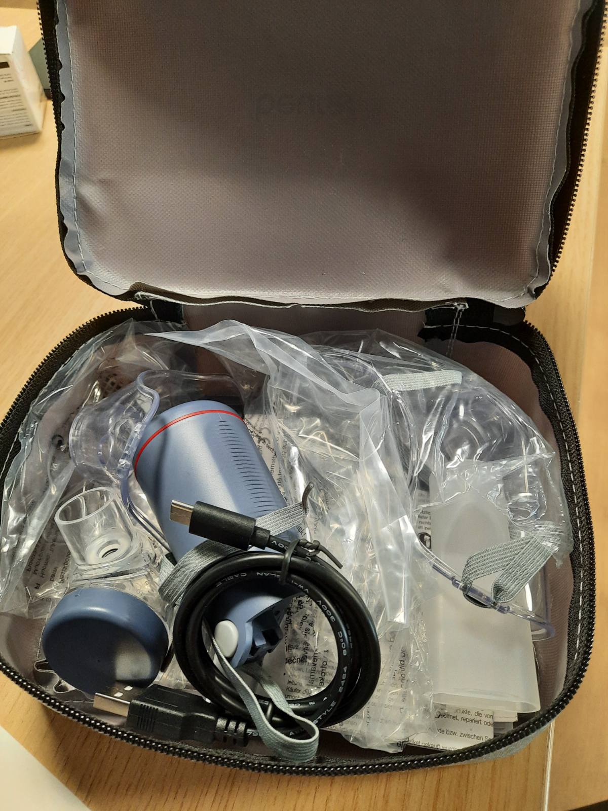 292867 - BEURER Aerosol inhalimi portativ IH 49, bateri e rikarikueshme, e qetë, për fëmijë dhe të rritur, teknologji membrane osciluese