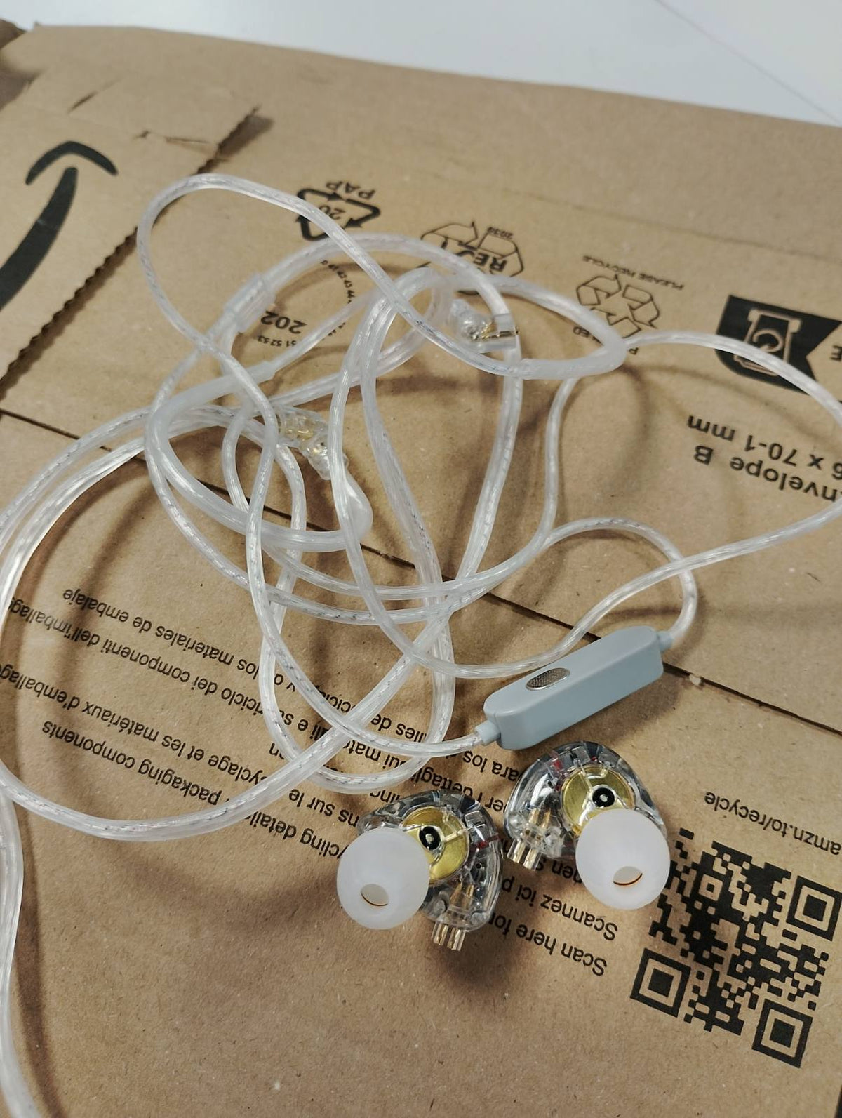 299098 - YINYOO Kufje me Tel KZ ZS12 Pro 2 USB C, 5BA+1DD me Mikrofon për Lojëra dhe Muzikë, Kufje Tipi C për Galaxy S22/S21/S20 (Argjend)