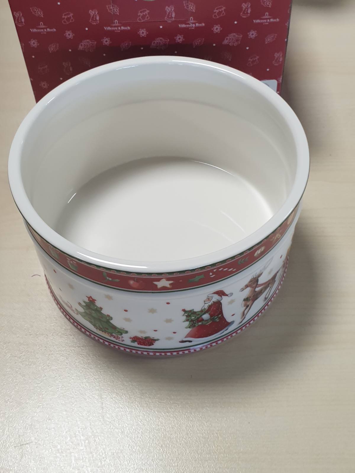 183241 - VILLEROY & BOCH - Kuti e madhe për biskota Winter Bakery Delight, porcelan premium, shumëngjyrëshe