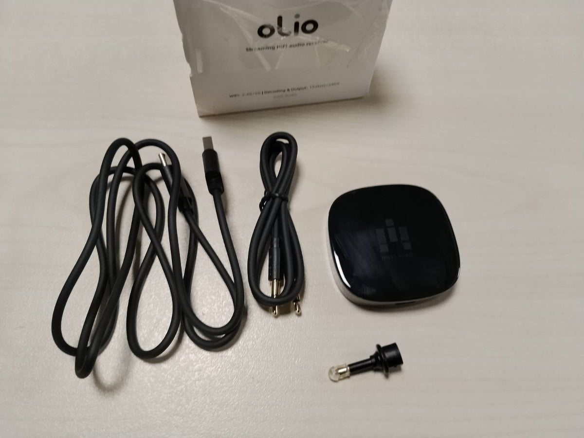 299035 - iEAST Përshtatësi i Marrësit Audio Olio AirPlay 2, Siri, WiFi, Bluetooth, Spotify & Tidal Connect, Audio 192 kHz/24-bit, Shumëdhomësh