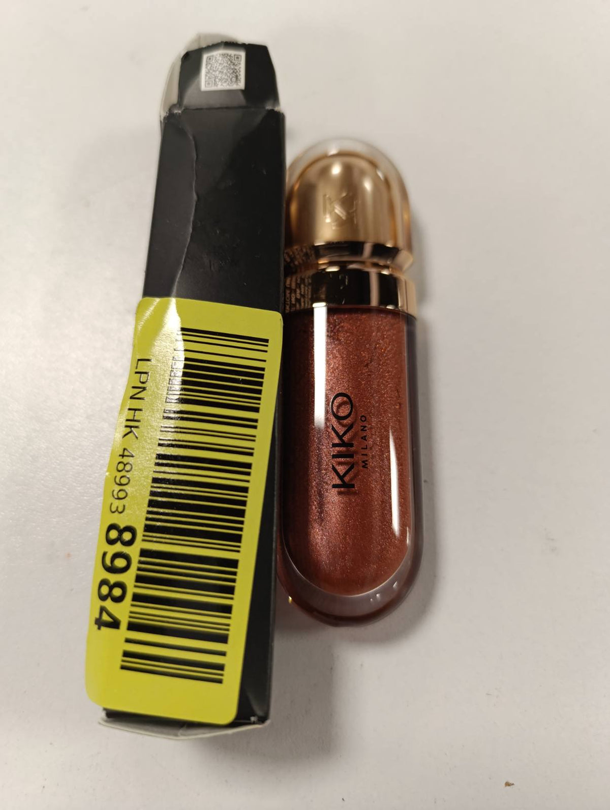 306712 - KIKO MILANO Shkëlqyes buzësh 3D Hydra Lipgloss 45, edicion i kufizuar, shkëlqyes hidratues me efekt 3D.