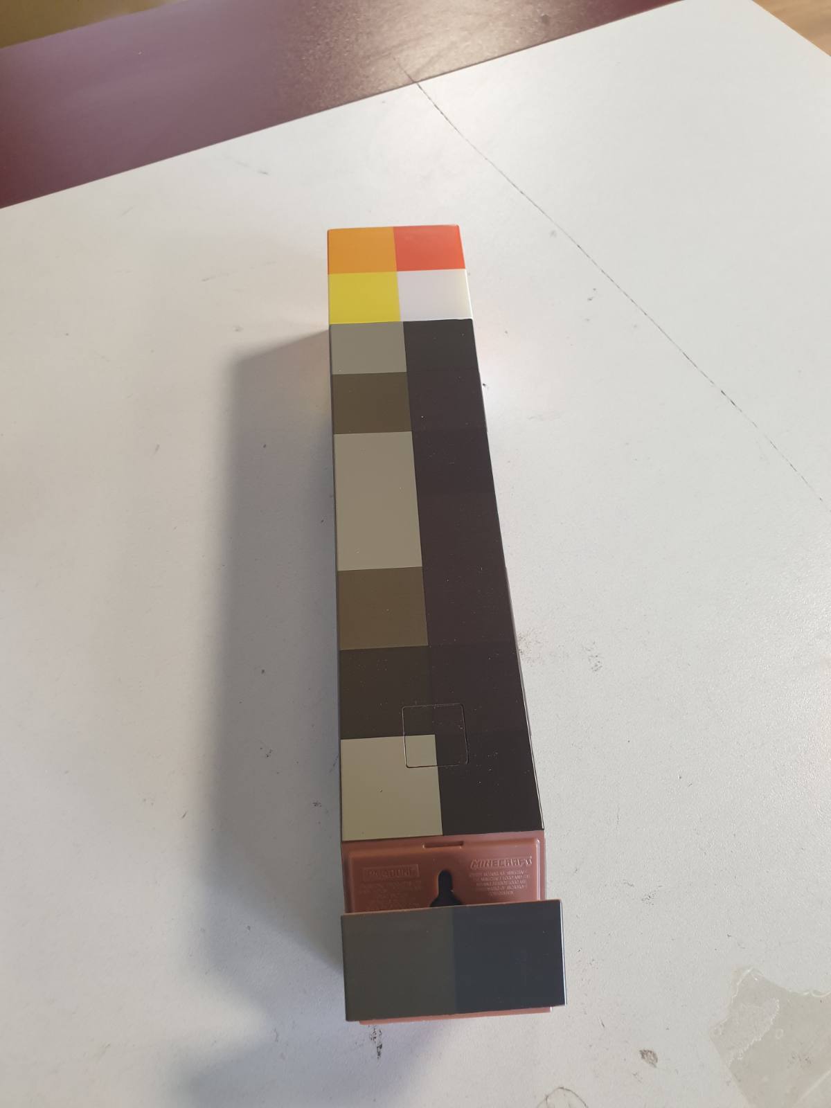 222517 - MINECRAFT Dritë pishtari - Me licencë zyrtare, 2 mënyra drite, funksionon me bateri