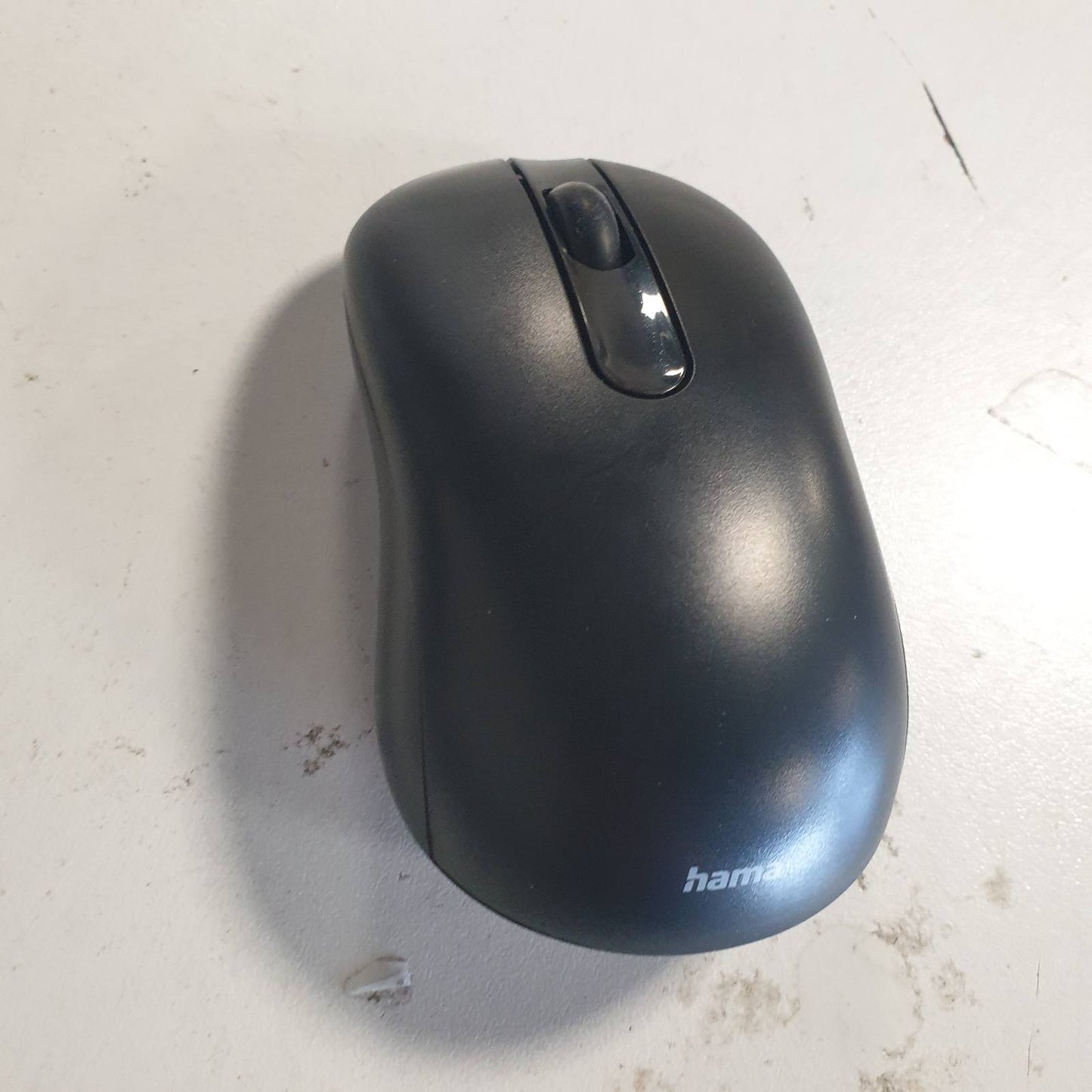 274547 - HAMA Maus pa tel, Maus optik pa zhurmë klikimi, 3 butona, 1200 DPI, teknologji 2.4 GHz, i zi