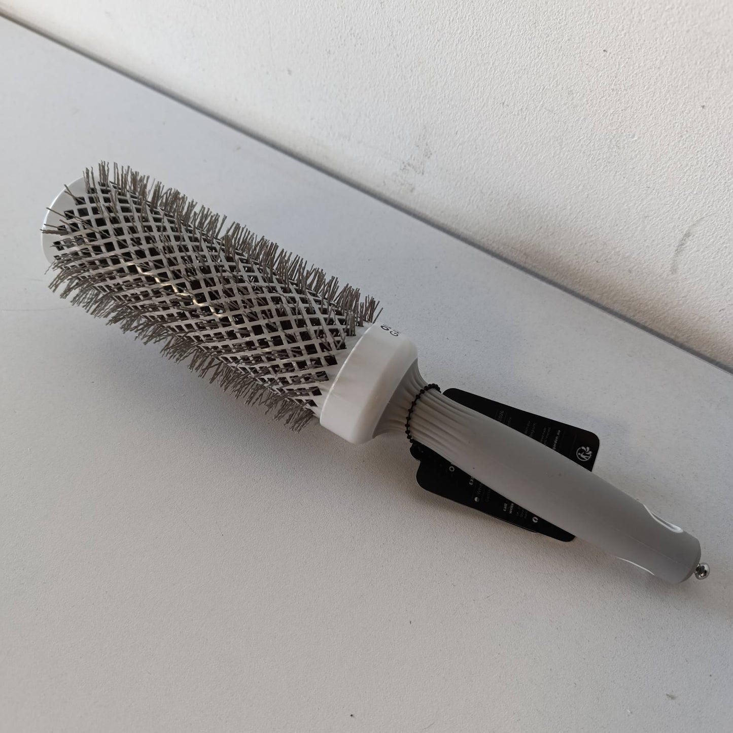 316671 - OLIVIA GARDEN Furçë flokësh Expert Blowout Speed, Ngjyrë: Bardhë dhe Gri, Pesha: 0.1 kg