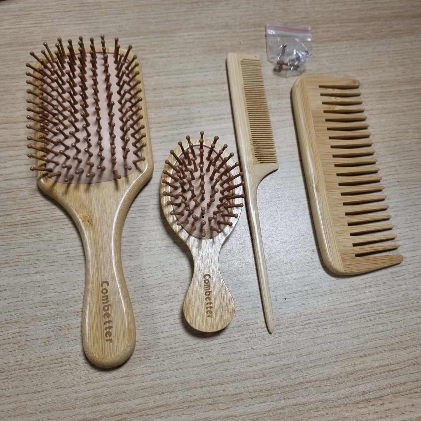 317887 - COMBETTER Set furçash flokësh, krehër flokësh për gra dhe furçë për zbërthimin e flokëve, ideale për flokë të lagur ose të thatë, të përshtatshme për gra, burra dhe fëmijë