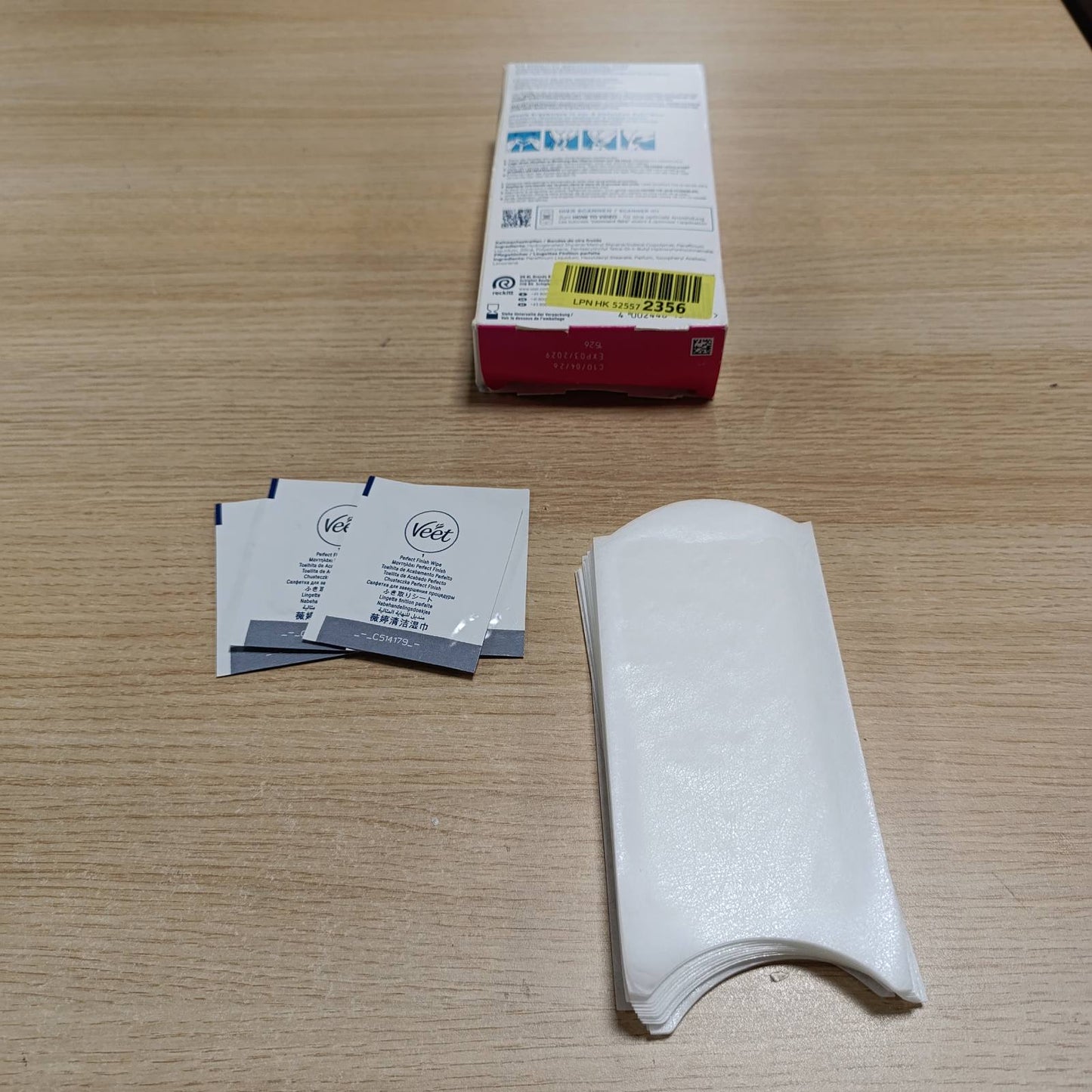 318096 - Veet Pure Shirita Dylli të Ftohtë për Trup, 20 Shirita Dyfishtë (40 Shirita të Vetëm)