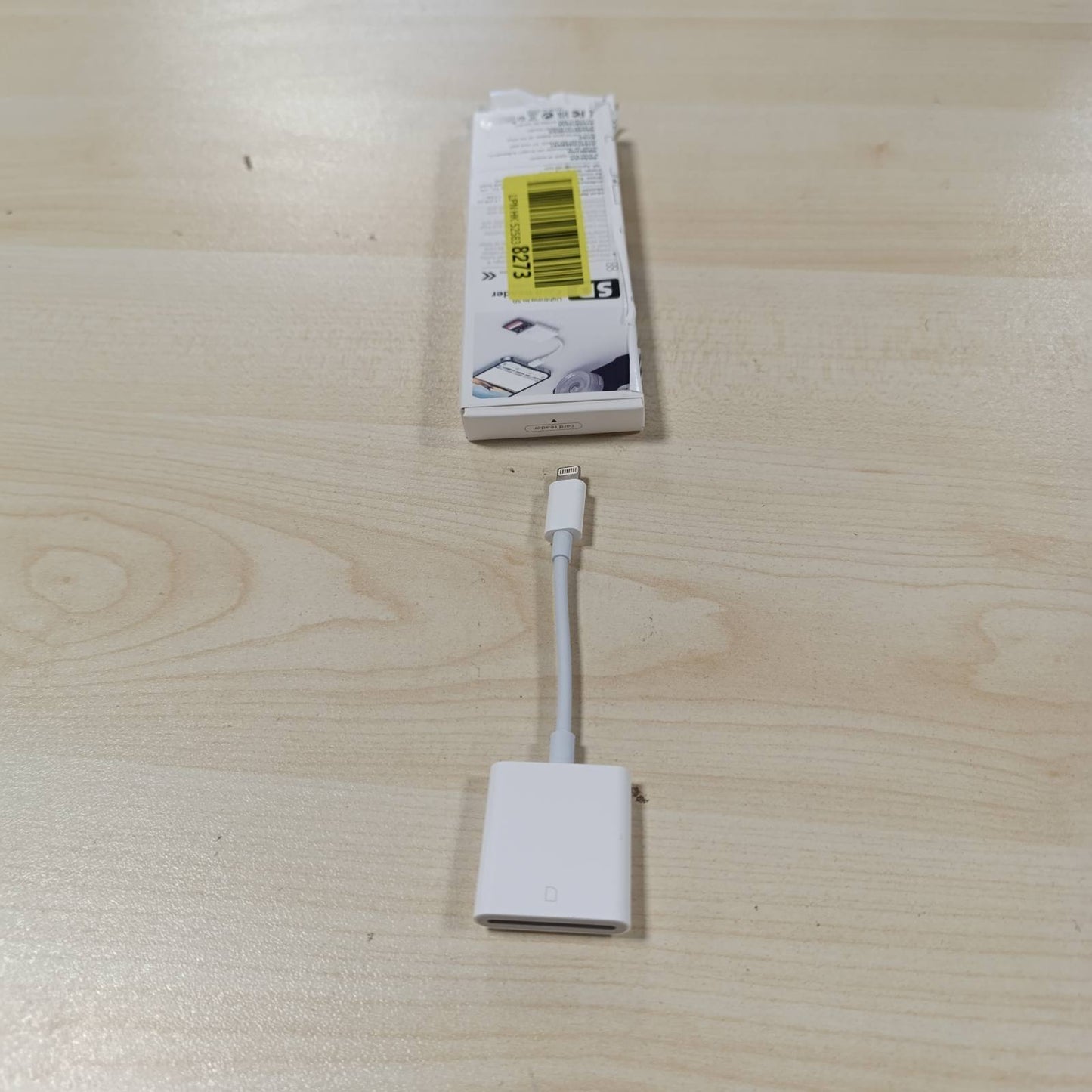 277034 - APPLE Lexues kartash Lightning në SD i çertifikuar nga MFi për iPhone/iPad, lexues kartash SD plug-and-play, për iPhone 14/13/12/11/XS/XR/X/8