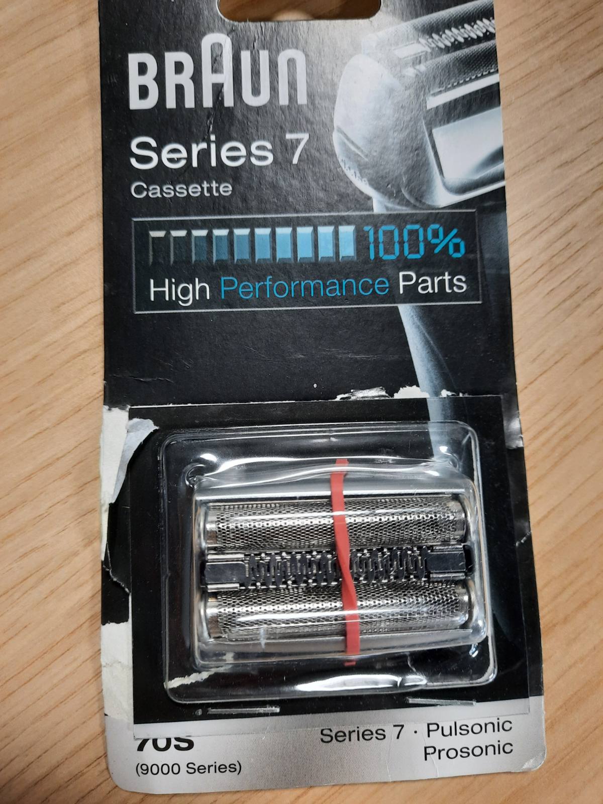 315993 - BRAUN Kokë rroje elektrike Series 7, 70S, argjendi - Pjesë zëvendësuese origjinale, e prodhuar në Gjermani, e pajtueshme me makinat S7