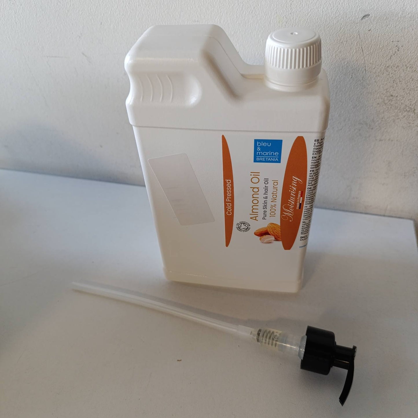 290110 - VAJ BAJAMESH Premium 100% Natyral i Shtypur në të Ftohtë, 1000ml - Vaj Shtatzënie, Vaj Kundër Strijave, Kujdes për Bebet
